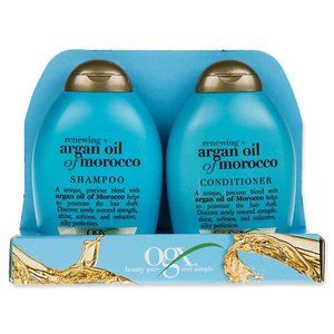 Set OGX Argan Oil of Morocco 13 fluid ounce Shampoo + 13 fluid ounce Conditioner
